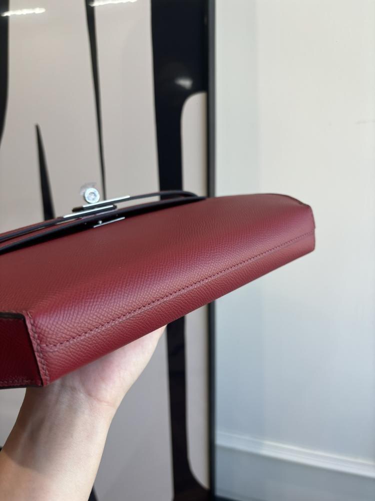 Hermes Kelly Dépêches 25 Pouch (Leather)