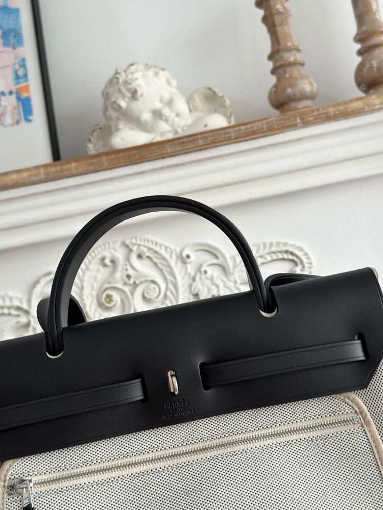 Hermes Herbag Zip 31 (Printed & Patterned Canvas Edition)