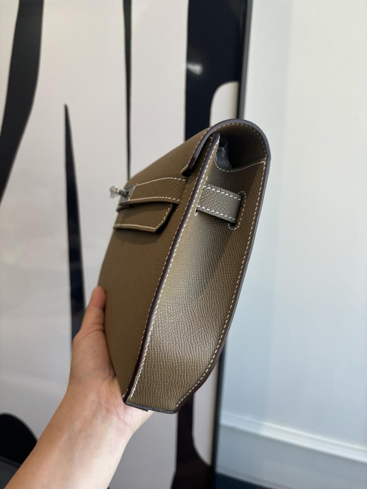 Hermes Kelly Dépêches 25 Pouch (Leather)