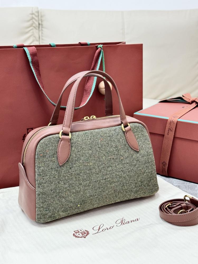 Loro Piana Needle Bag in Fine Grained Leather