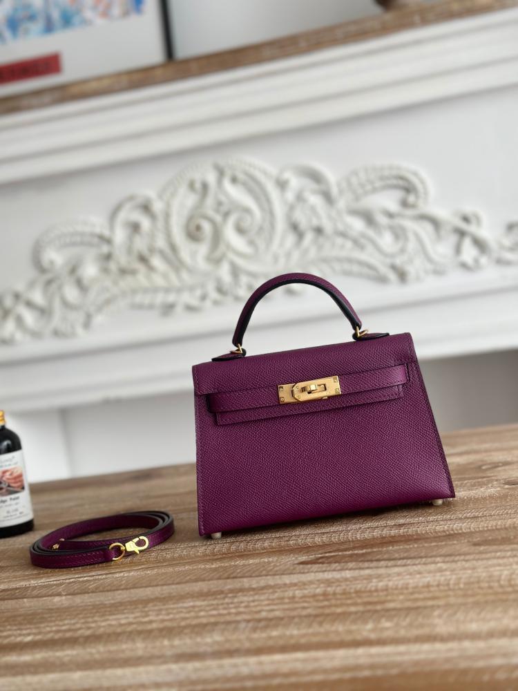 Hermes Mini Kelly II 19 Epsom/Chevre Bag