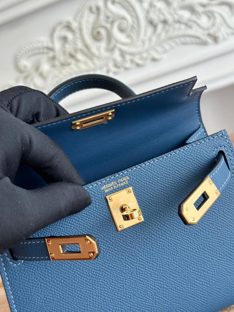 Hermes Mini Kelly II 19 Epsom/Chevre Bag