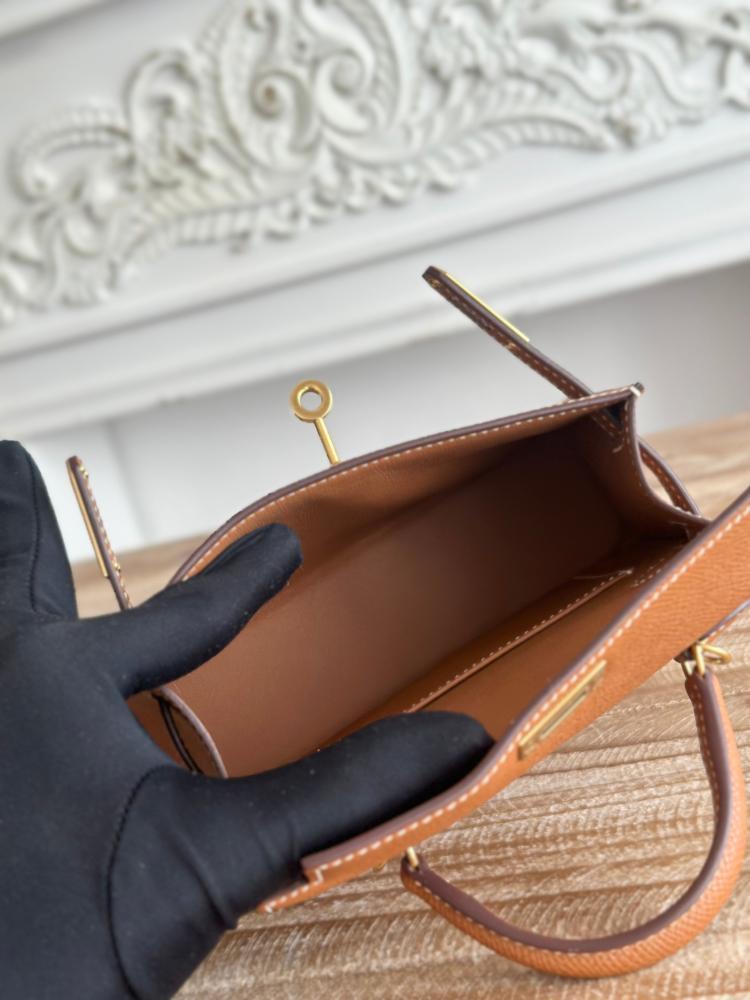 Hermes Mini Kelly II 19 Epsom/Chevre Bag