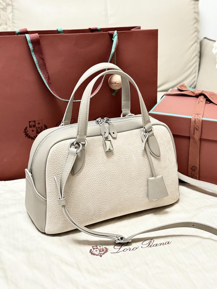 Loro Piana Needle Bag in Fine Grained Leather
