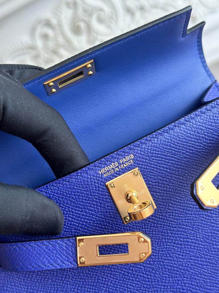 Hermes Mini Kelly II 19 Epsom/Chevre Bag