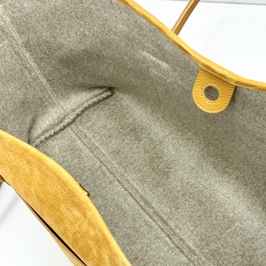 Loro Piana Large Grained Leather Tote Bag