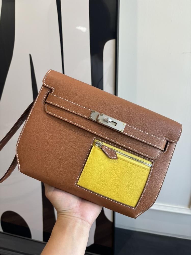 Hermes Kelly Dépêches 25 Pouch (To Go / Pocket Edition)