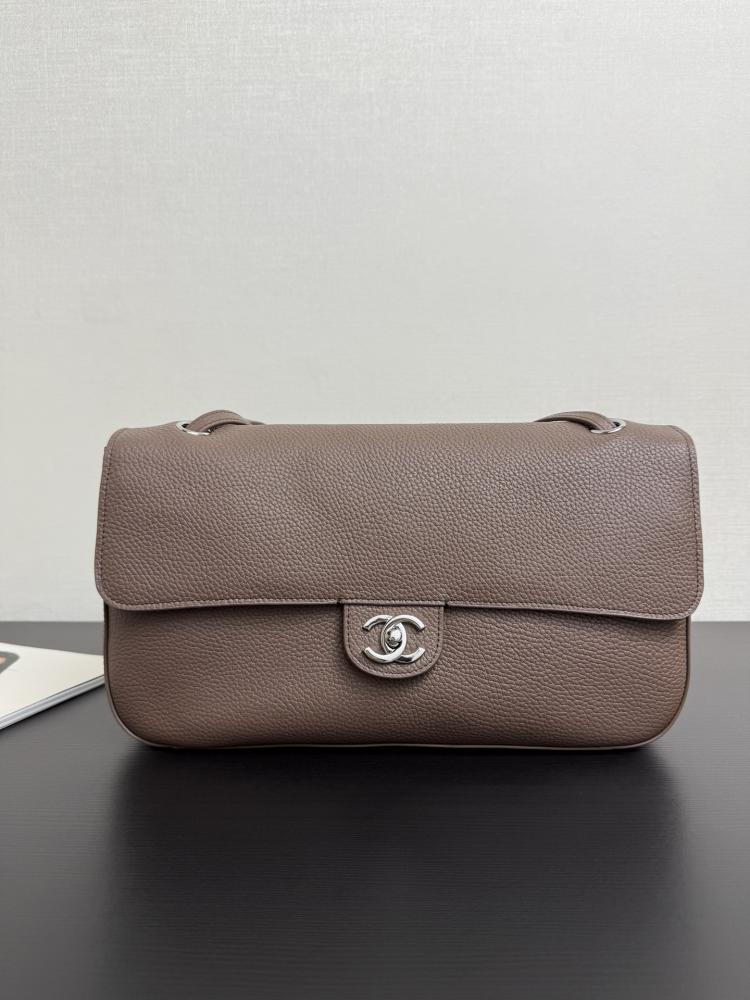 Chanel Grained Leather Flap Bag