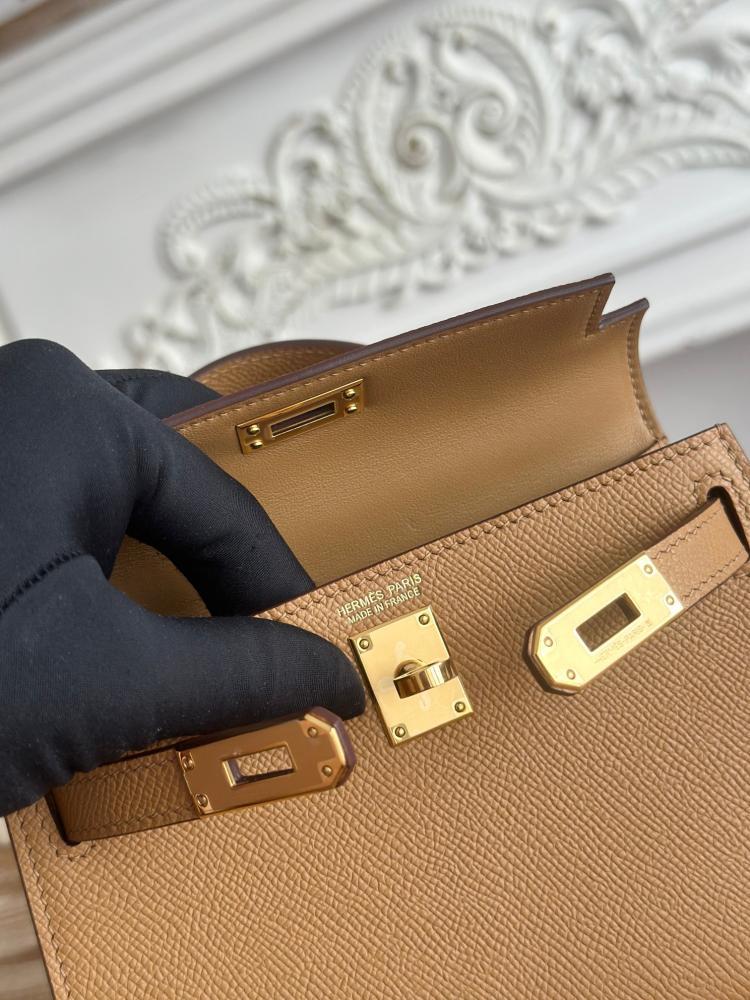 Hermes Mini Kelly II 19 Epsom/Chevre Bag