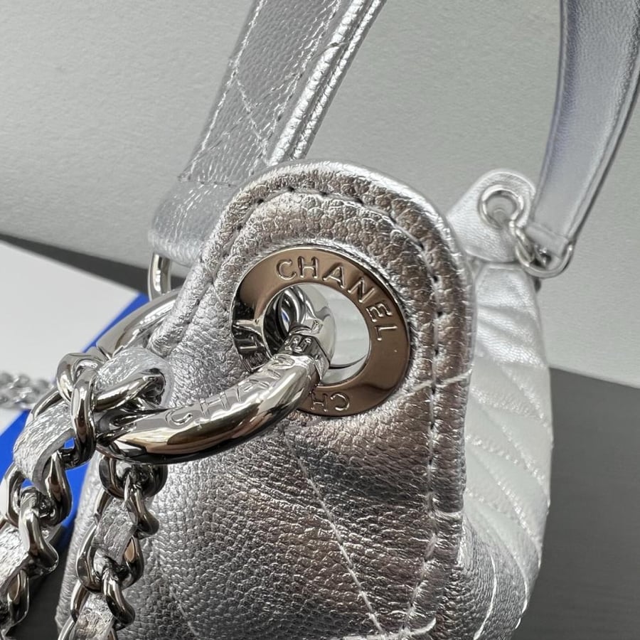 Chanel Quilted Moon Bag