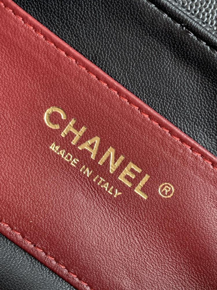 Chanel Grained Leather Cylindrical Bag
