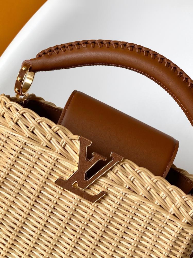 LV Capucines Wicker Bag 21*13.6*8cm