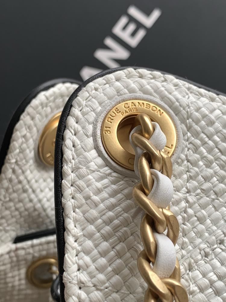 Chanel AS5631 Quilted Hobo Drawstring Bag