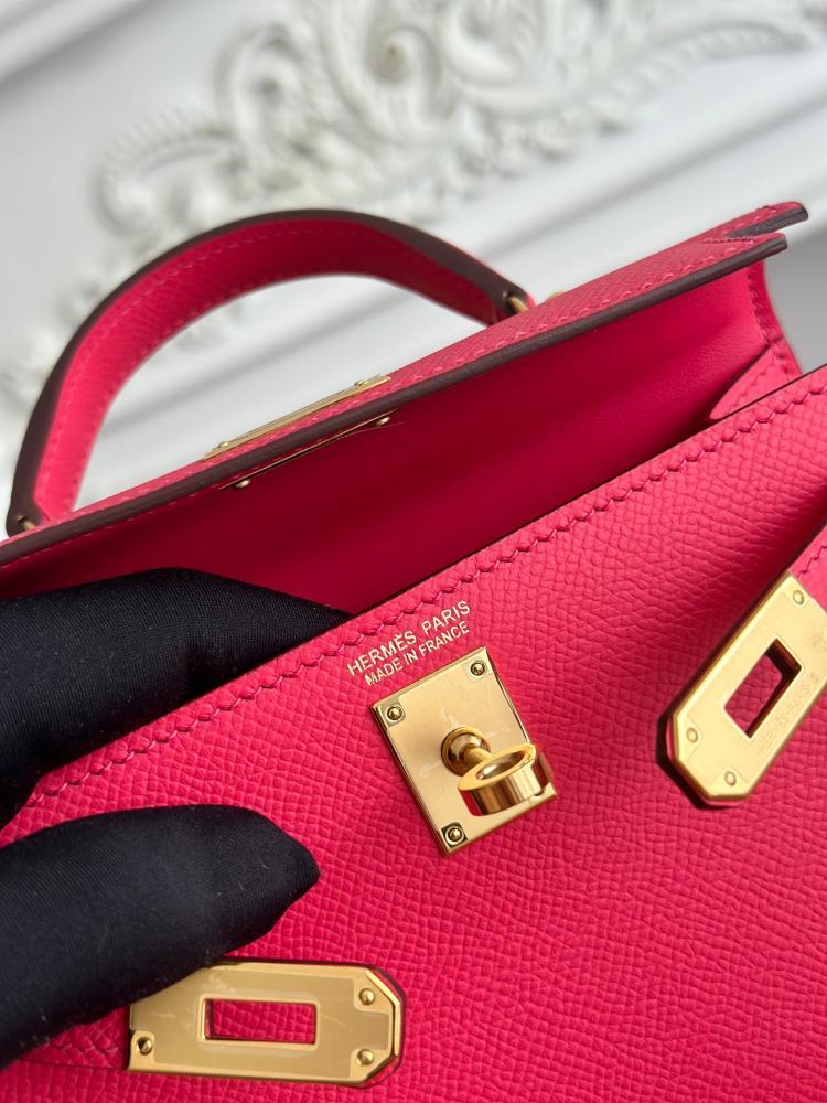 Hermes Mini Kelly II 19 Epsom/Chevre Bag