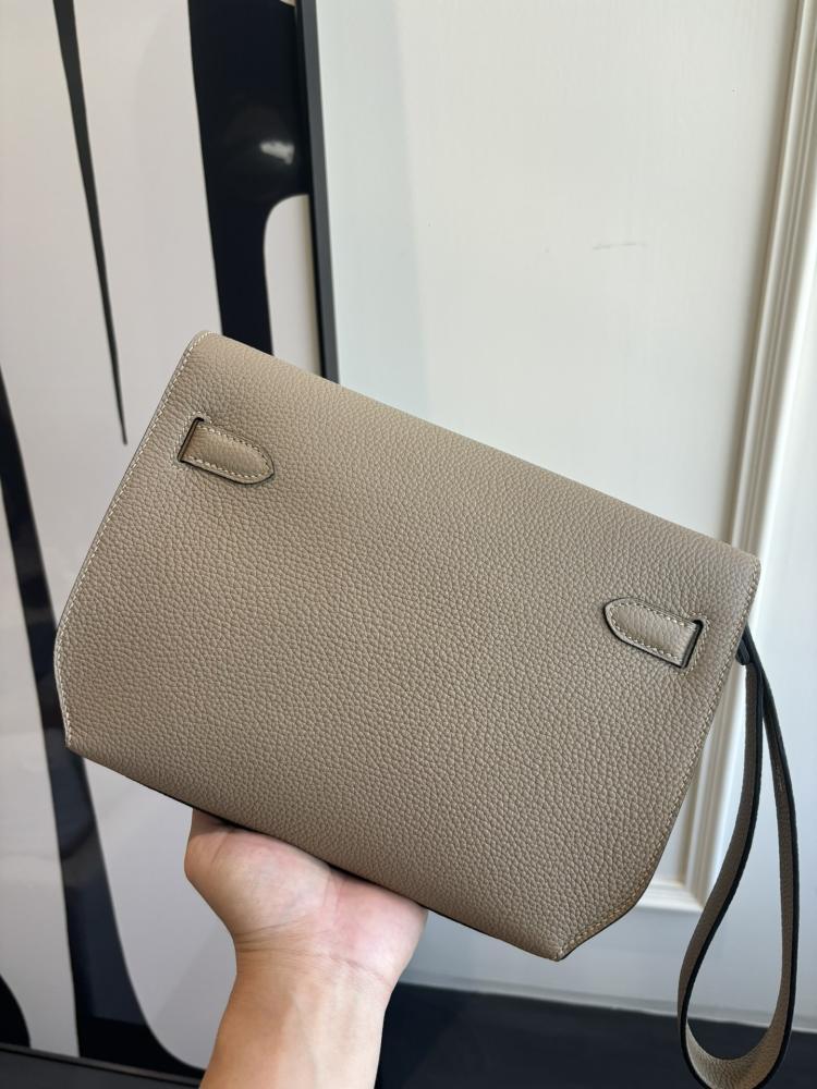 Hermes Kelly Dépêches 25 Pouch (Leather)