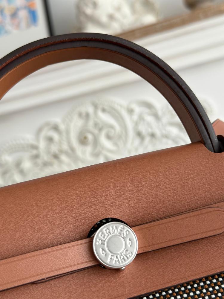 Hermes Herbag Zip 31 (Printed & Patterned Canvas Edition)