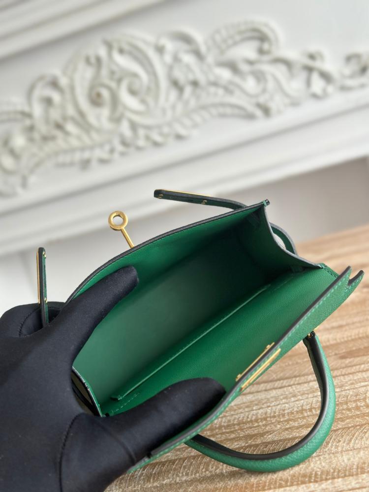 Hermes Mini Kelly II 19 Epsom/Chevre Bag