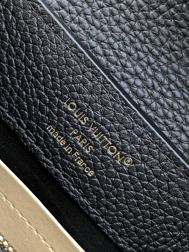 LV Capucines Mini Bag with Chain Detail