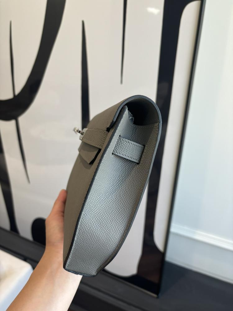 Hermes Kelly Dépêches 25 Pouch (Leather)