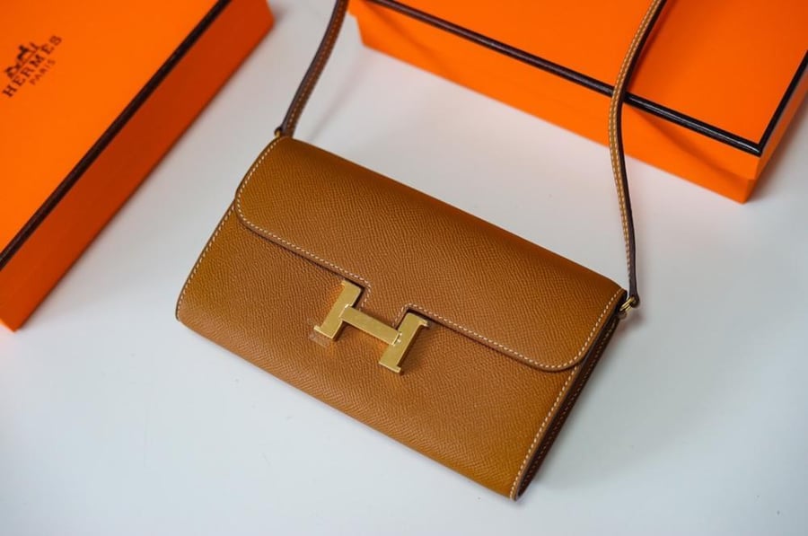 Hermes Constance To Go Wallet Bag Epsom 20cm