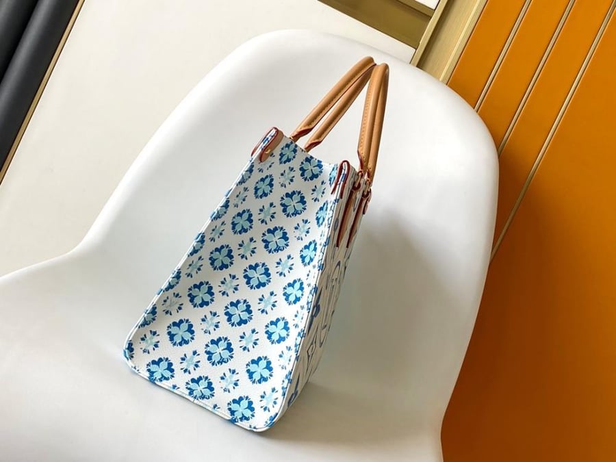 Louis Vuitton Onthego MM Geometric Monogram Canvas Tote Bag