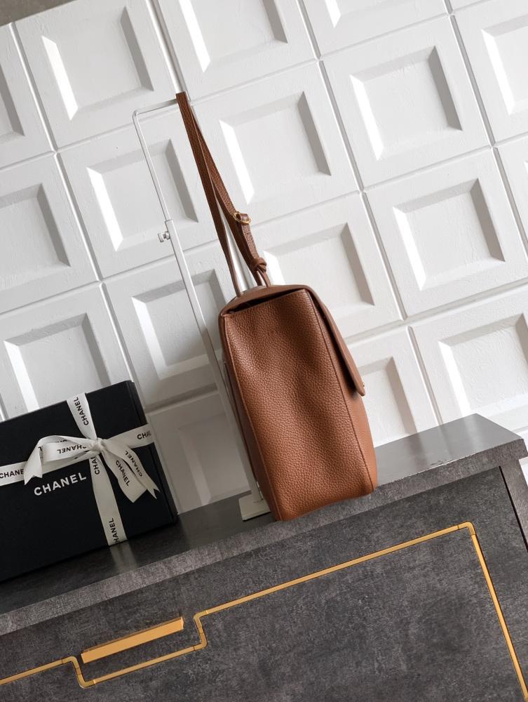 Chanel Grained Leather Flap Bag