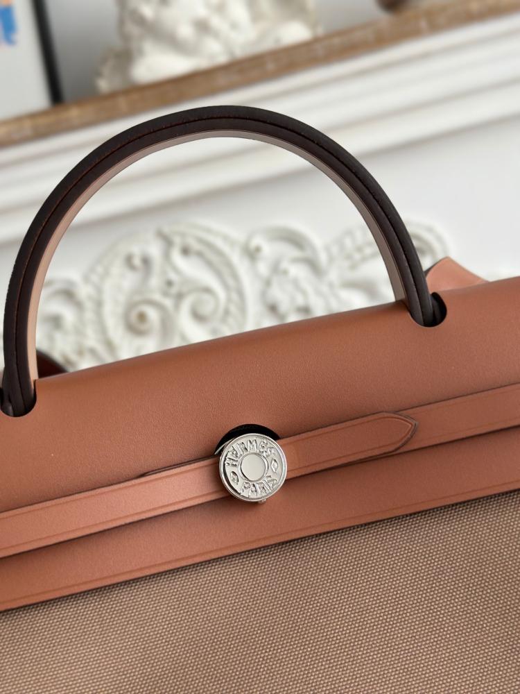 Hermes Herbag Zip 31 (Printed & Patterned Canvas Edition)