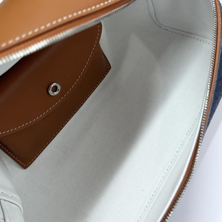 Loro Piana Extra Smooth Leather Top Handle Bag
