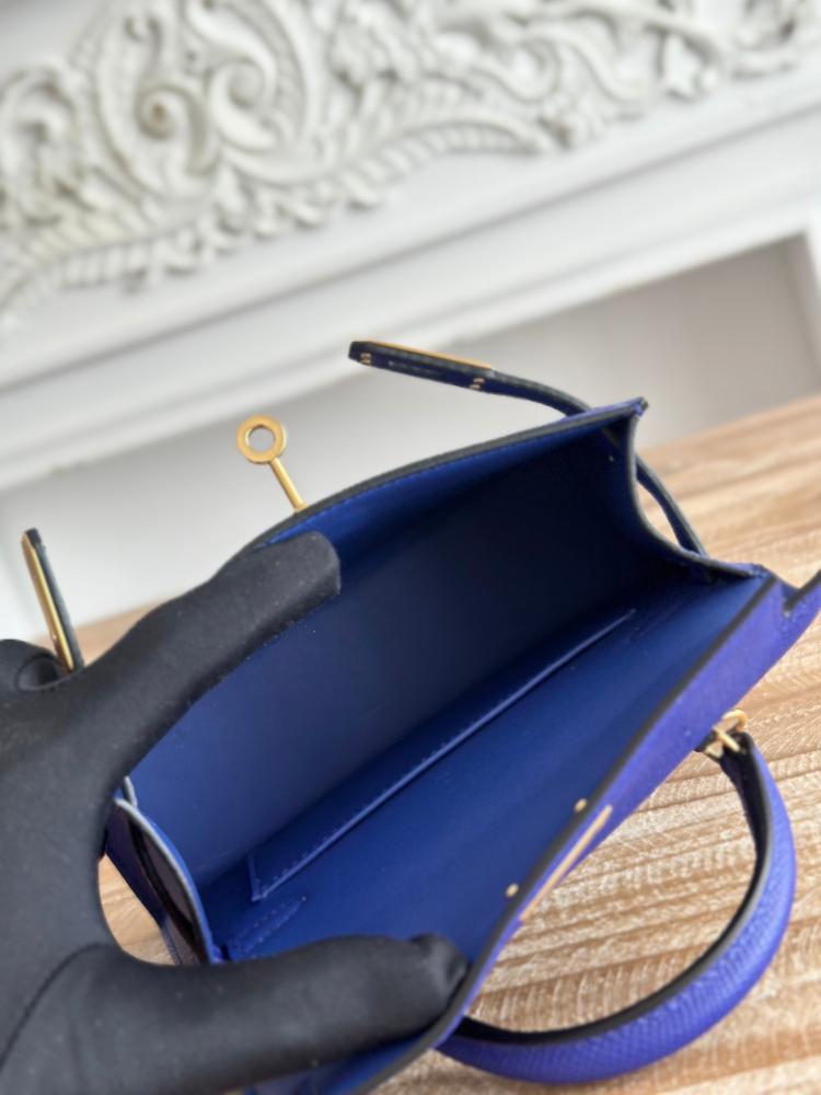 Hermes Mini Kelly II 19 Epsom/Chevre Bag