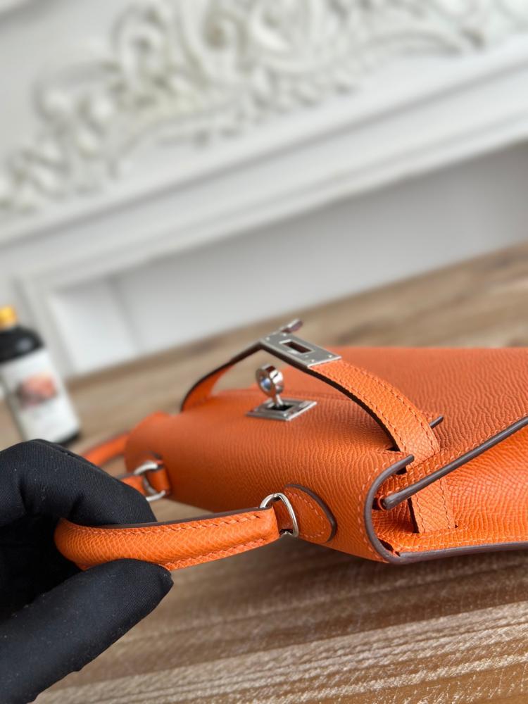 Hermes Mini Kelly II 19 Epsom/Chevre Bag