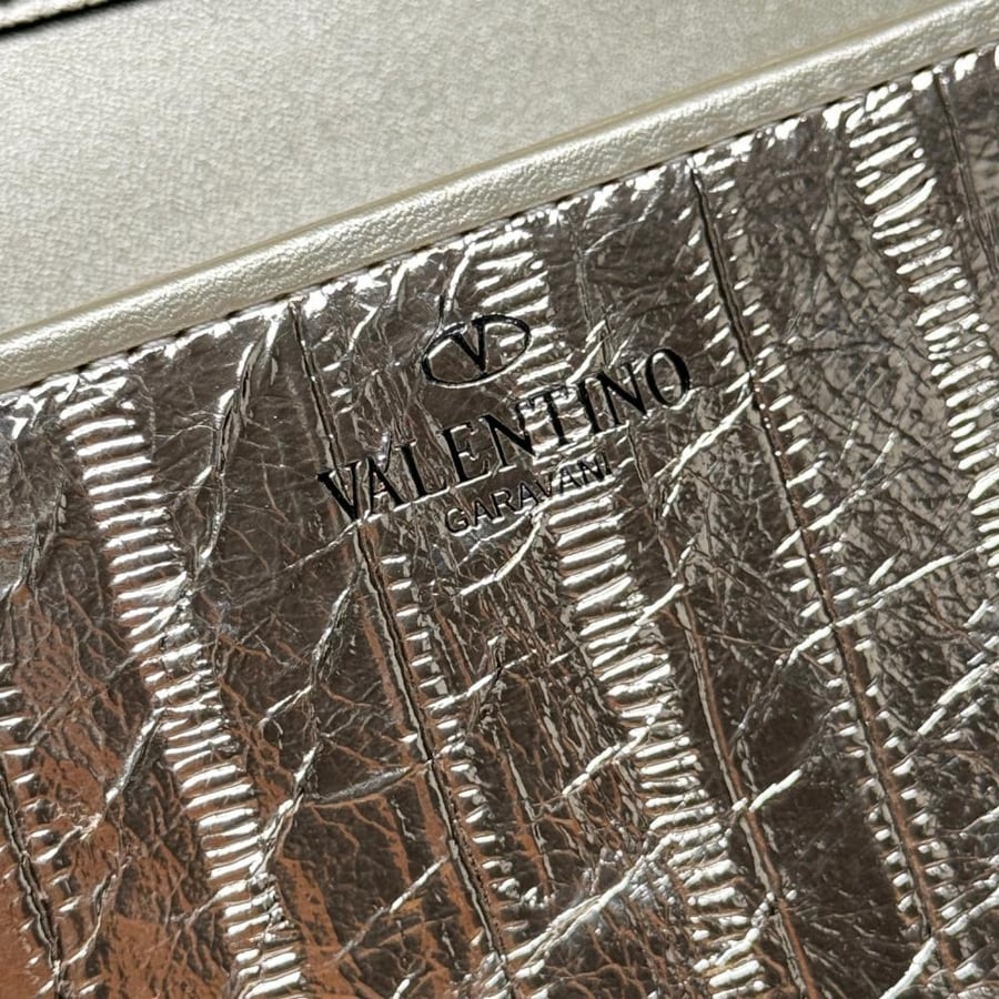Valentino Garavani Loco Calfskin Leather Bag