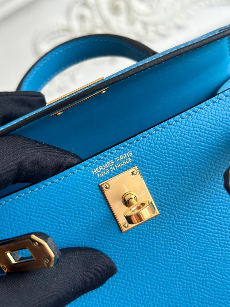 Hermes Mini Kelly II 19 Epsom/Chevre Bag
