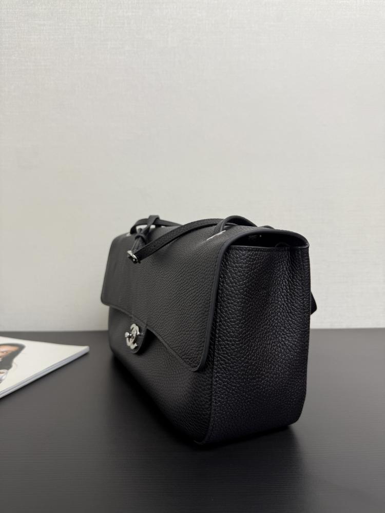 Chanel Grained Leather Flap Bag