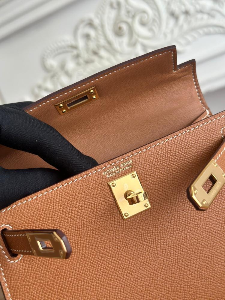 Hermes Mini Kelly II 19 Epsom/Chevre Bag