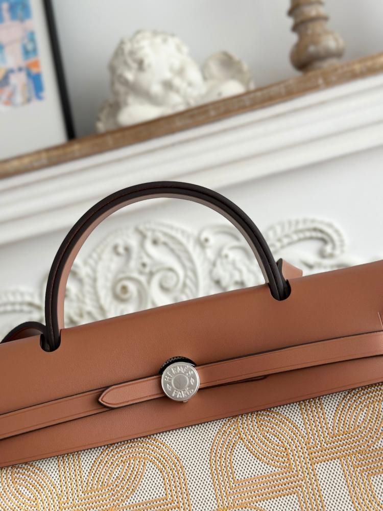 Hermes Herbag Zip 31 (Printed & Patterned Canvas Edition)