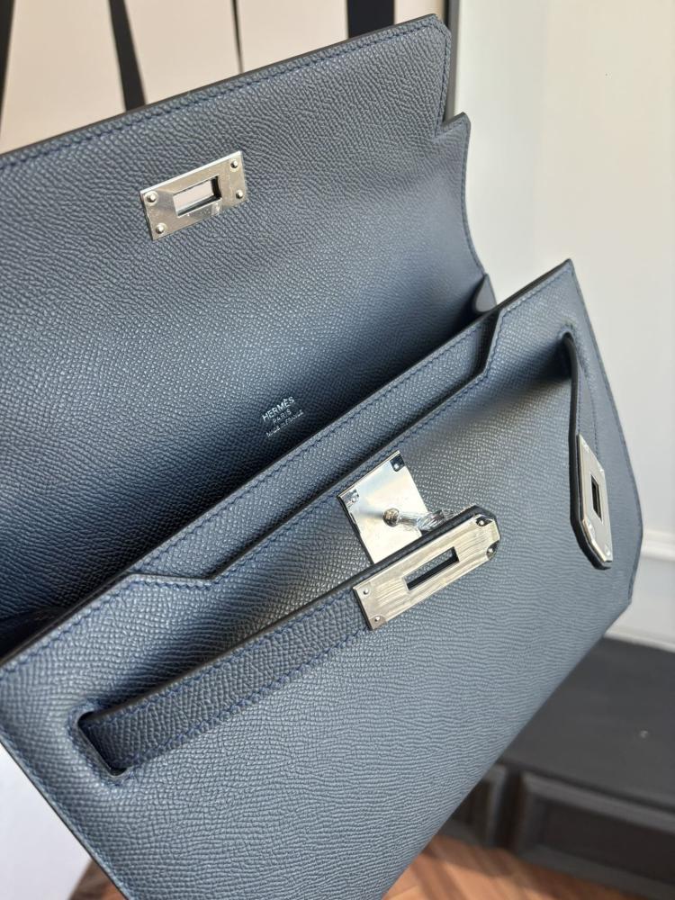 Hermes Kelly Dépêches 25 Pouch (Leather)