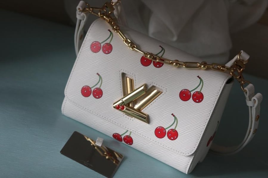 LV Twist Cherry Print 23cm