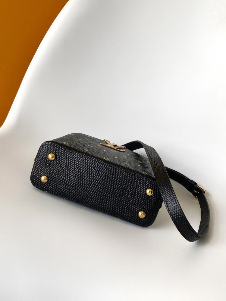 Louis Vuitton Capucines Mini Embellished Leather Bag