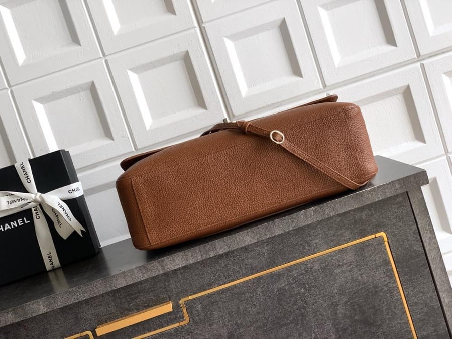 Chanel Grained Leather Flap Bag