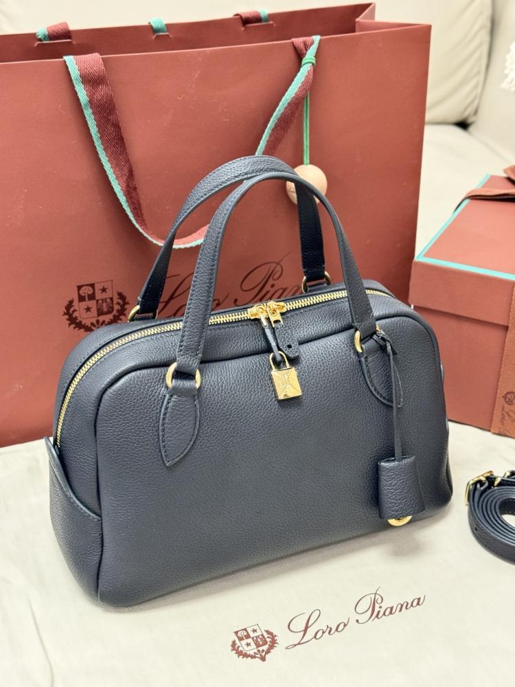 Loro Piana Needle Bag in Fine Grained Leather