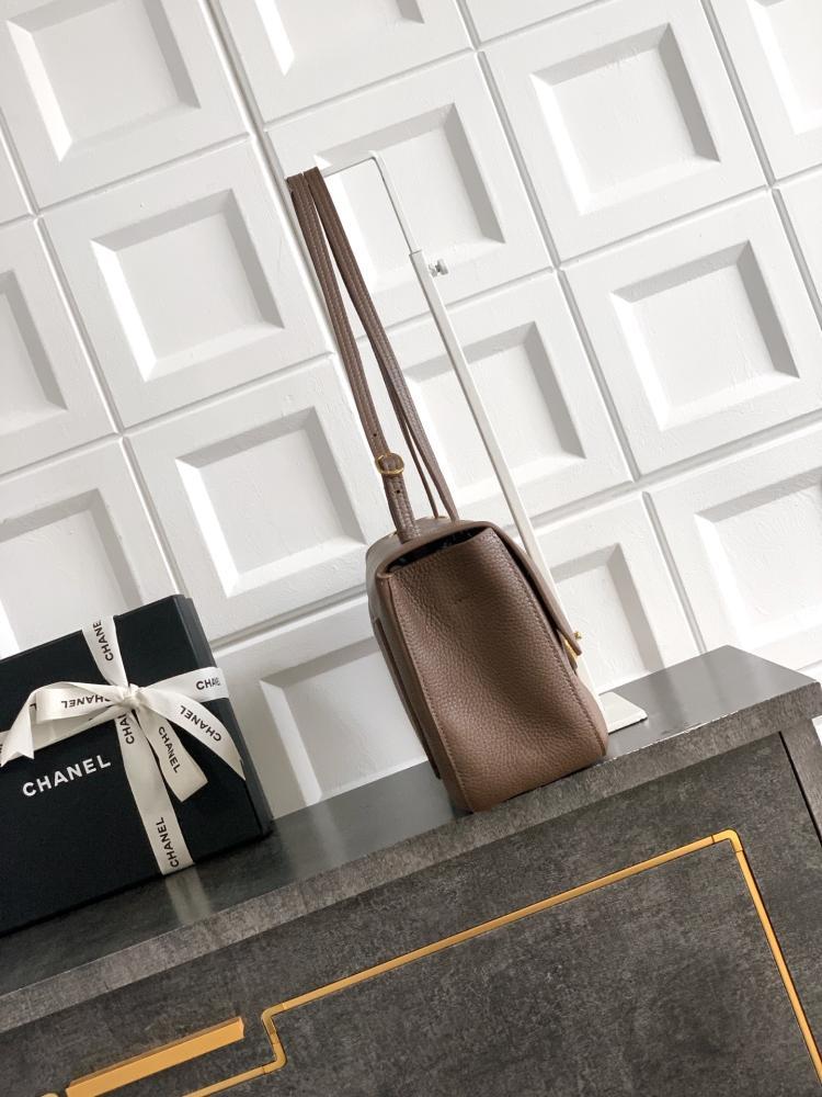 Chanel Grained Leather Flap Bag