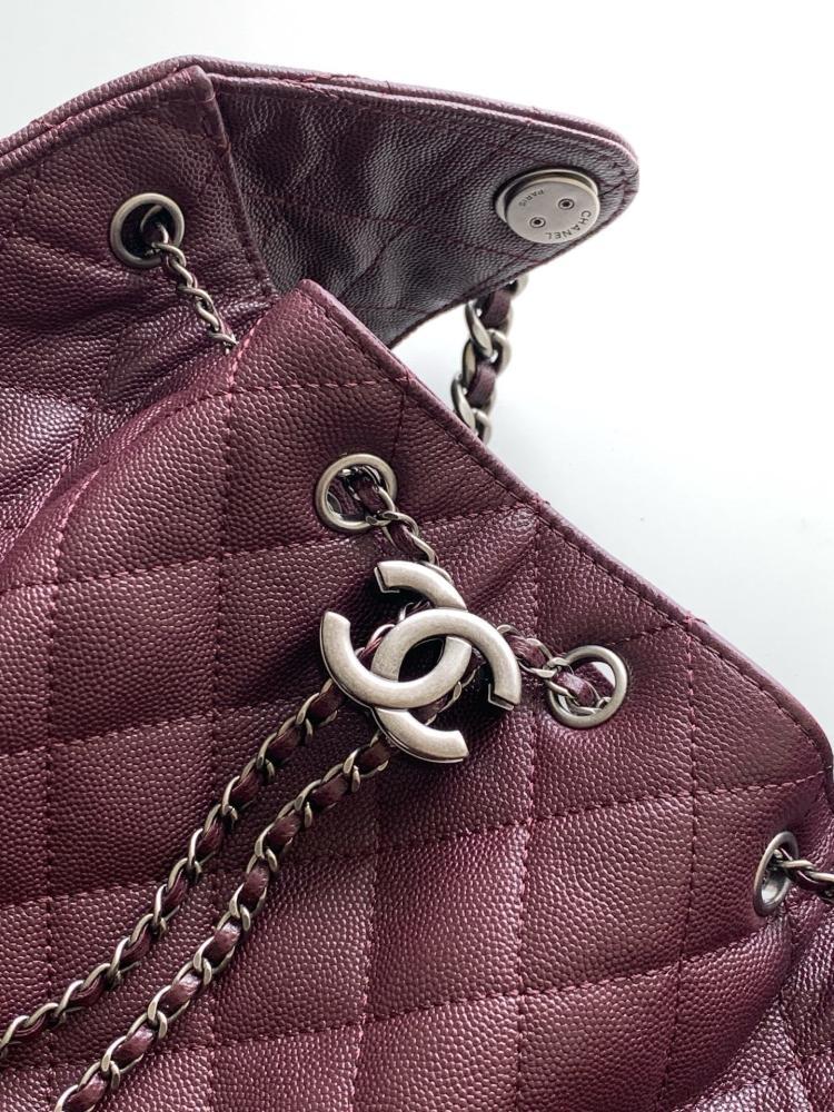 Chanel AS5293 Quilted Hobo Drawstring Bag