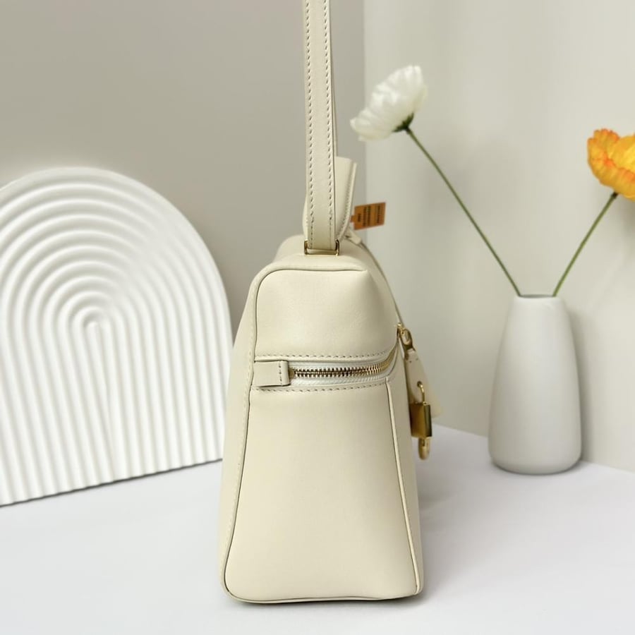 Loro Piana Extra Smooth Leather Top Handle Bag