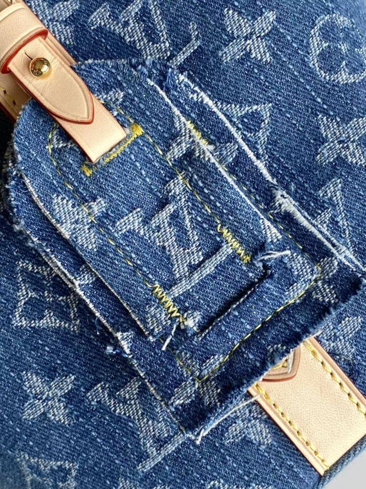 LV Bucket Bag Monogram Jacquard 18cm