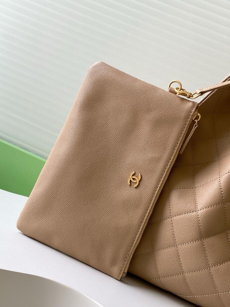 Chanel AS5293 Quilted Hobo Drawstring Bag
