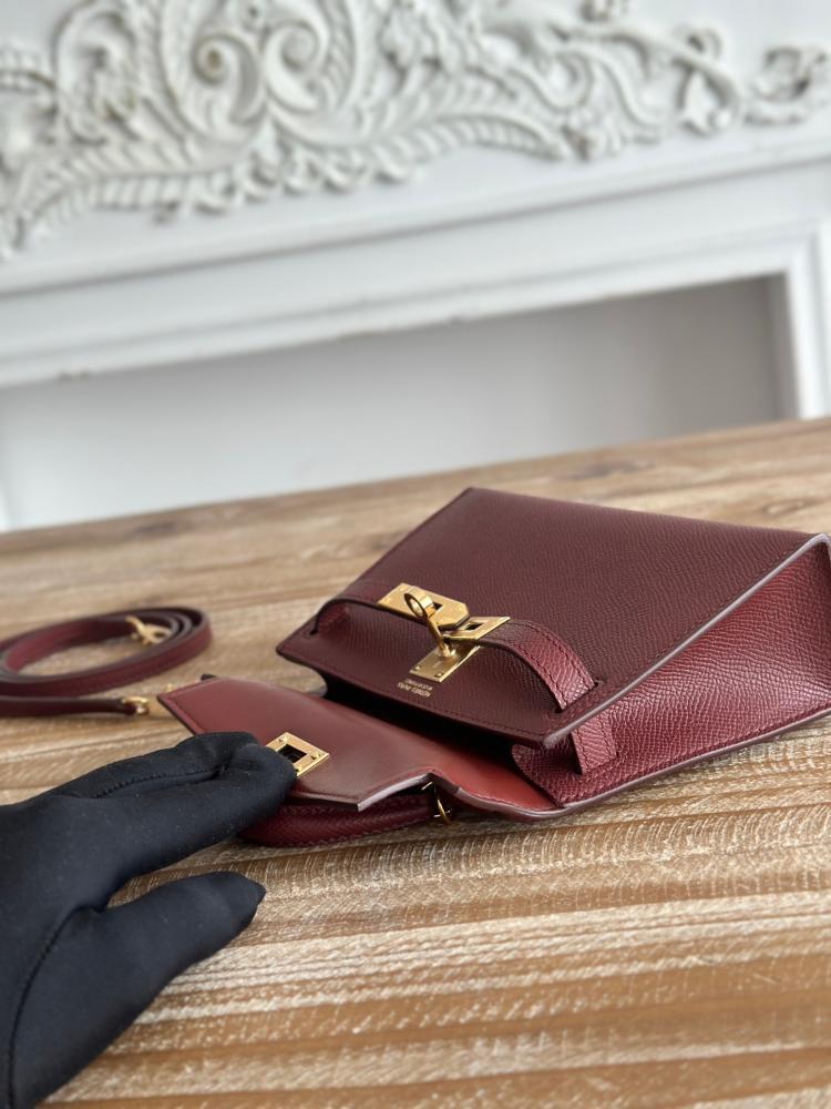 Hermes Mini Kelly II 19 Epsom/Chevre Bag