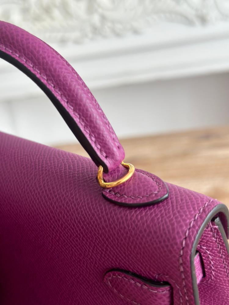 Hermes Mini Kelly II 19 Epsom/Chevre Bag
