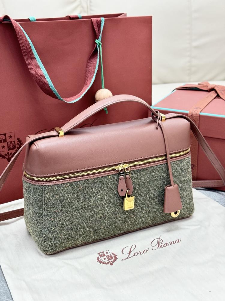 Loro Piana Extra Smooth Leather Top Handle Bag