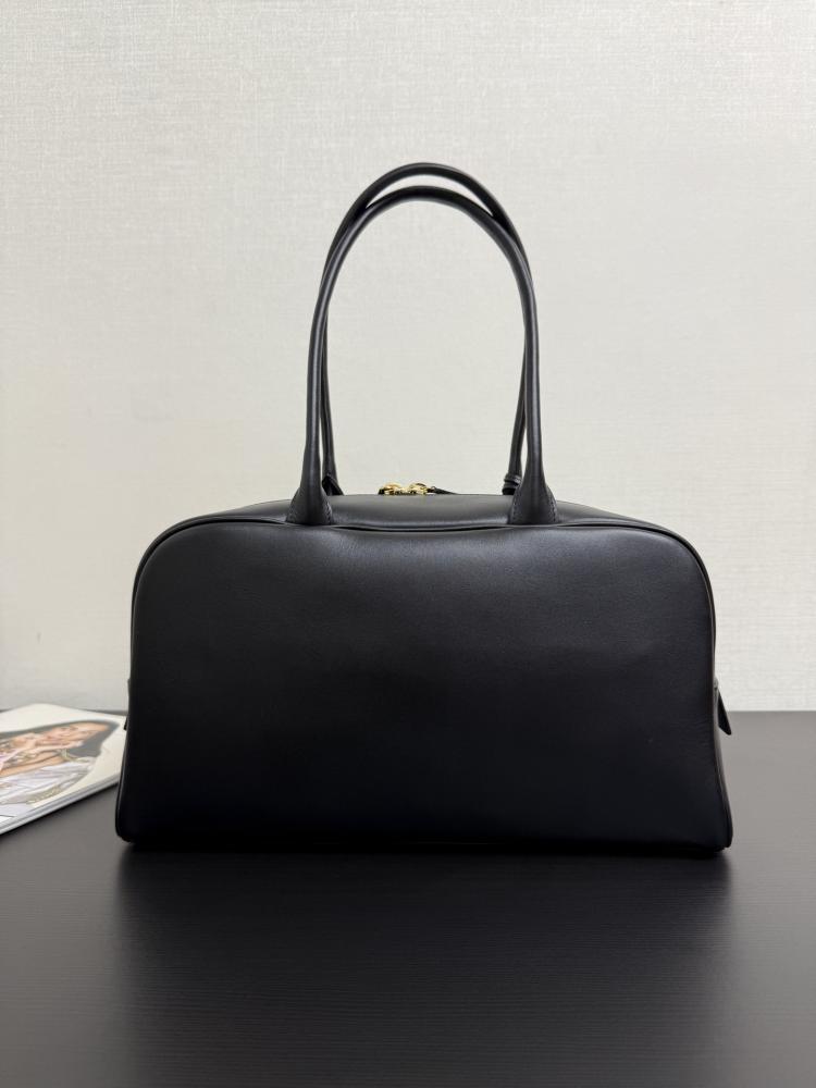Chanel Smooth Leather Bowling Bag