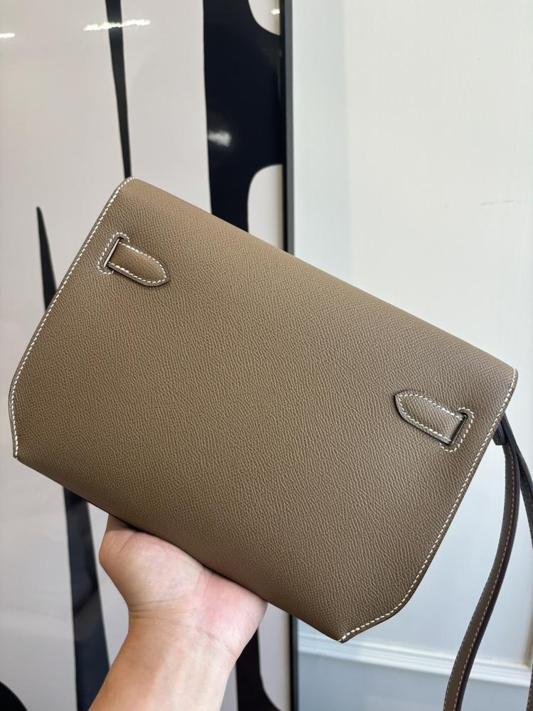 Hermes Kelly Dépêches 25 Pouch (Leather)
